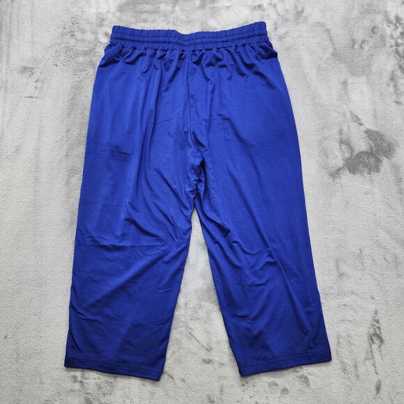 NEW TARSE Pants Womens M Blue Pull On Crop Capri Yoga Loose Soft Skin Friendly - Picture 2 of 12